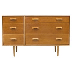 Vintage Concord Oak Chest of Drawers by Stag, 1960s