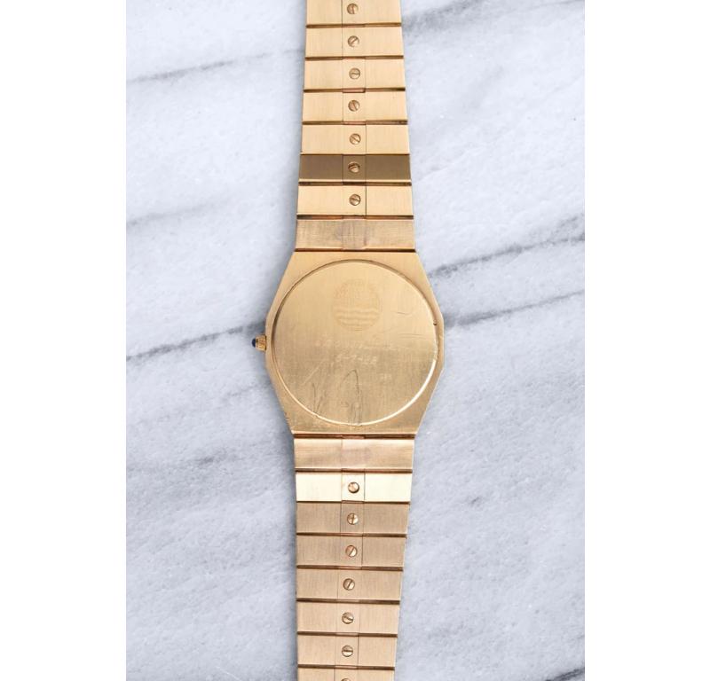 Concord Polo Watch in 14K Yellow Gold, 1982 In Good Condition For Sale In New York, NY