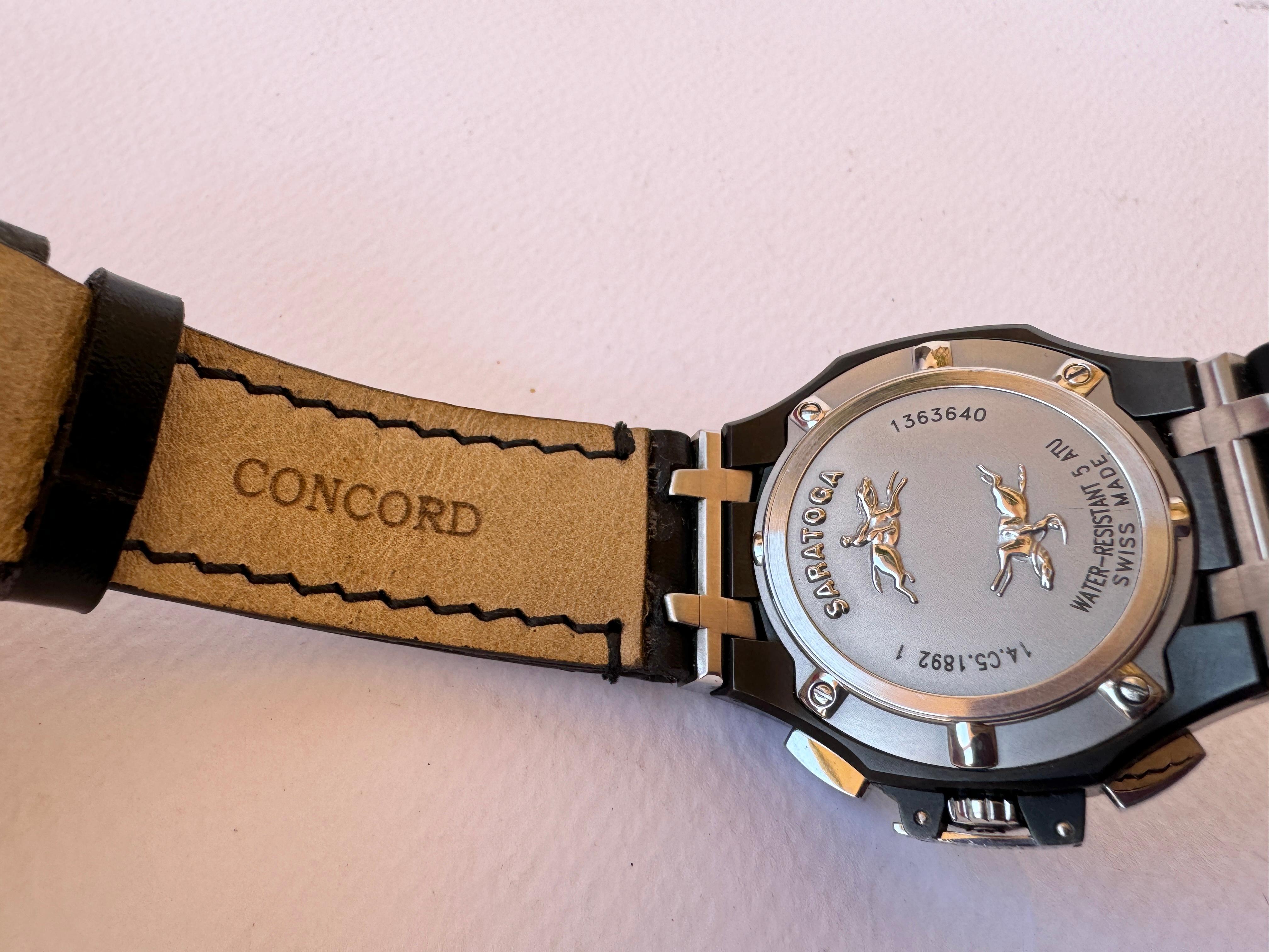 Concord Saratoga Chronograph 14.C5.1892 Watch For Sale 12