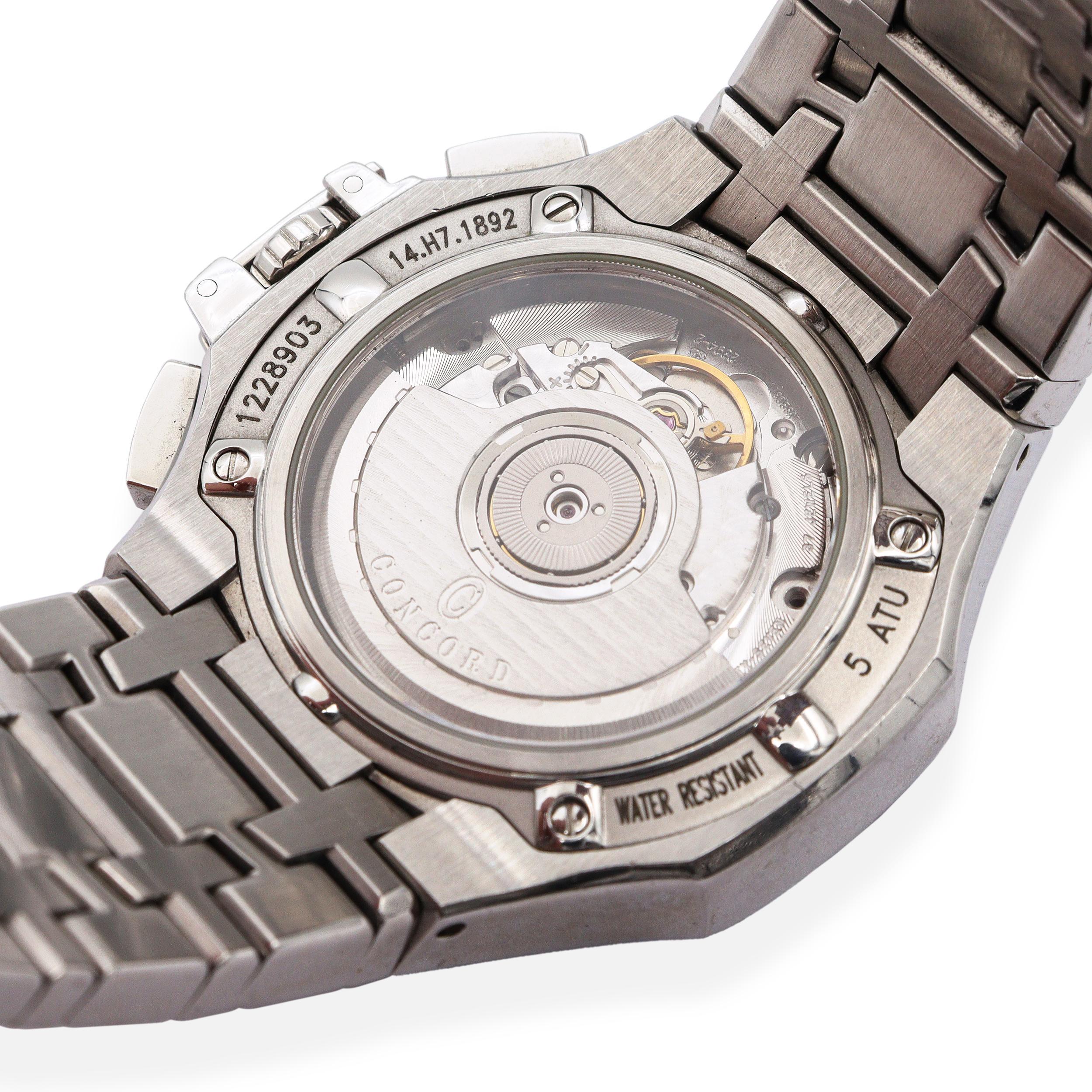 De los hombres Concord Saratoga Reloj Automático Cronógrafo Hombre Ref.14.H7.1892 en venta