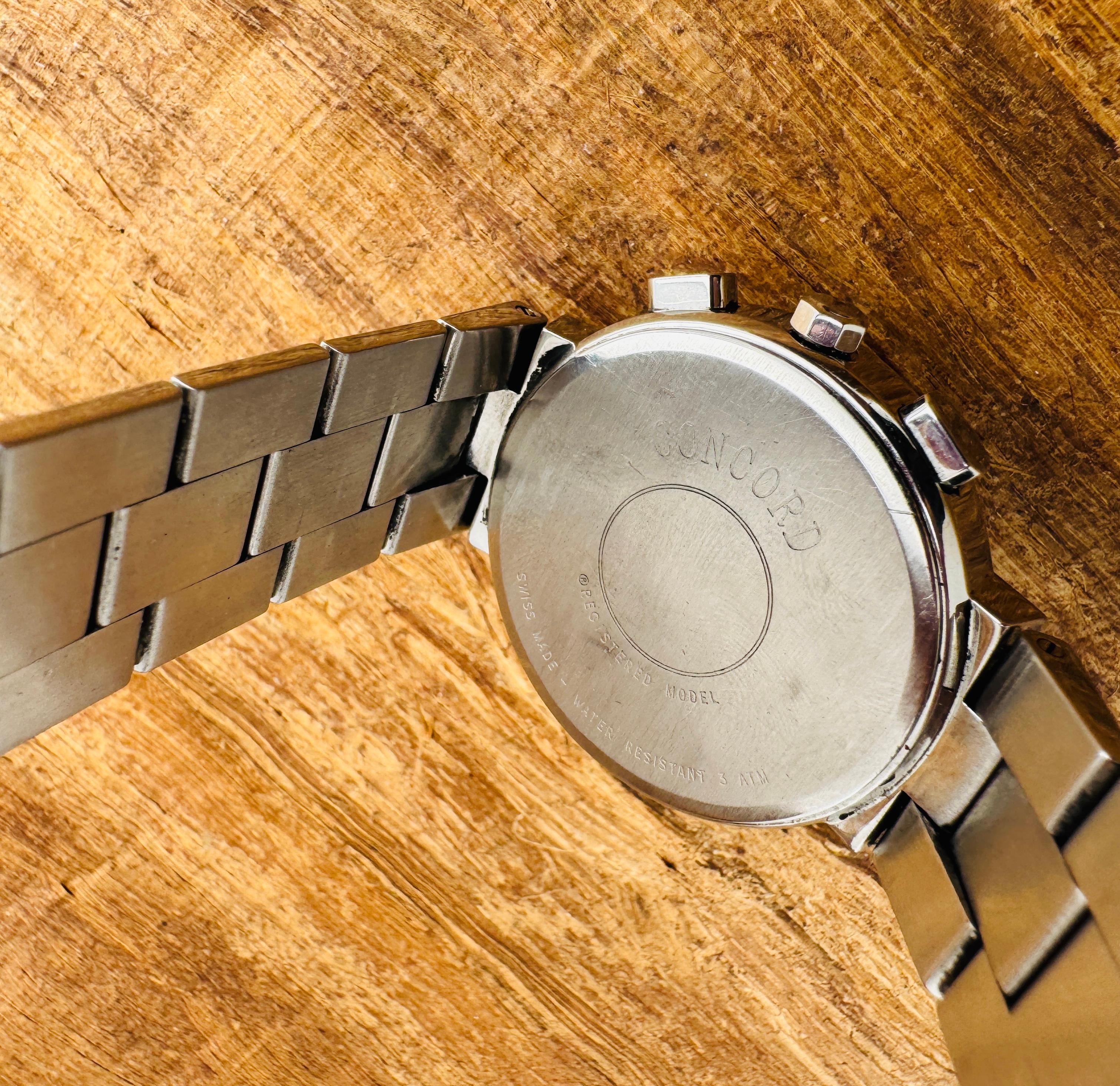 Cronografo Concord Saratoga Marin 44mm 14.C5.1894 Acciaio inossidabile in vendita 6