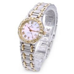 Concord Saratoga Ref. 1573287 Diamond Mother of Pearl Bezel Women's Quartz Watch