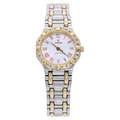 Concord Saratoga Ref. 1573287 Diamond Mother of Pearl Bezel Women's Quartz Watch