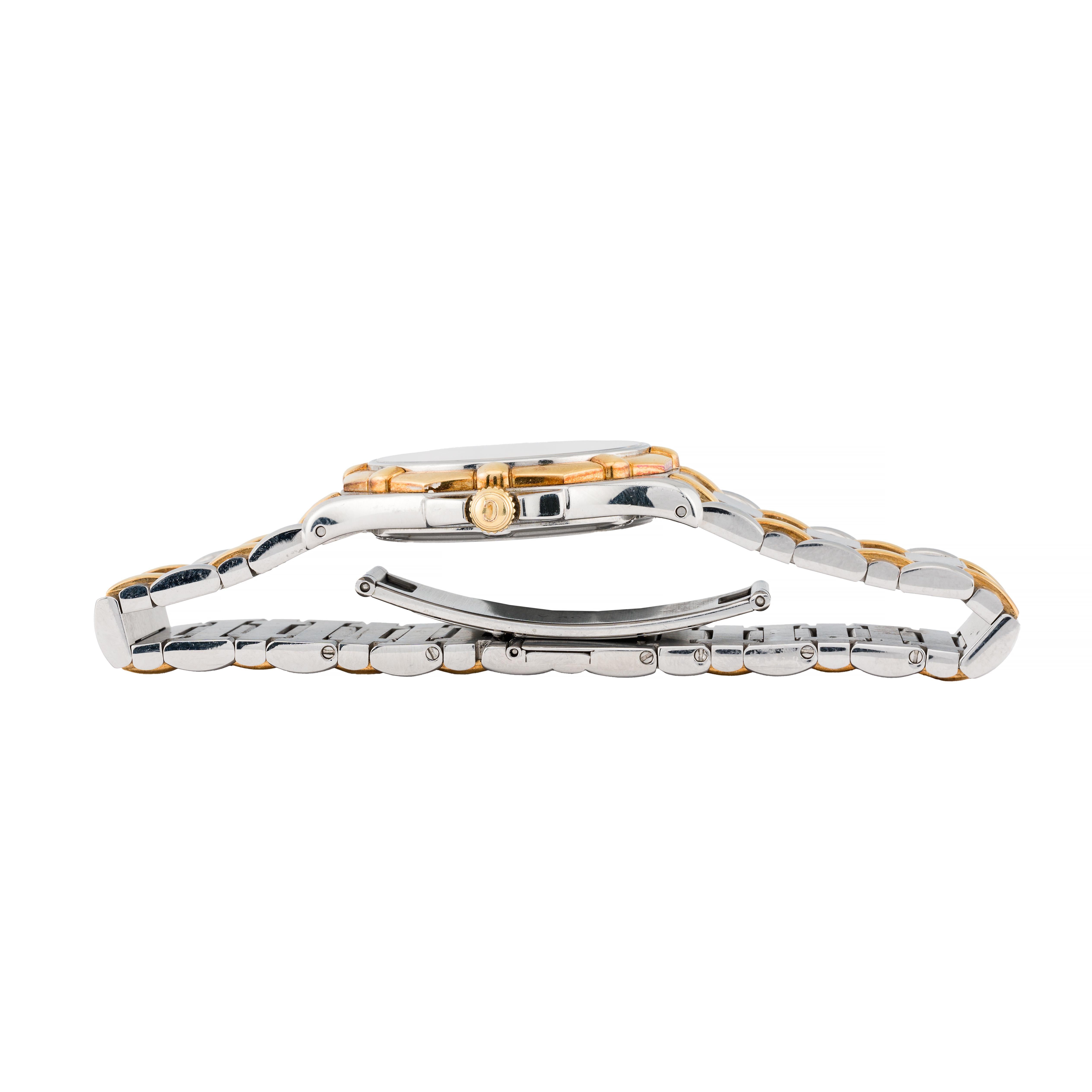 Concord Saratoga SL Montre-bracelet pour homme en or 18 carats et acier inoxydable Pour hommes en vente