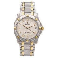 Used Concord Saratoga SL Ref. 15-C2-230 Stainless Steel Men's Date Quartz Watch