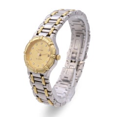 Concord Saratoga Two Tone Diamond Dial Ladies Quartz Watch