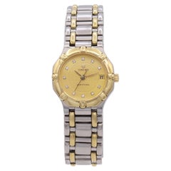 Concord Saratoga Two Tone Diamond Dial Ladies Quartz Watch