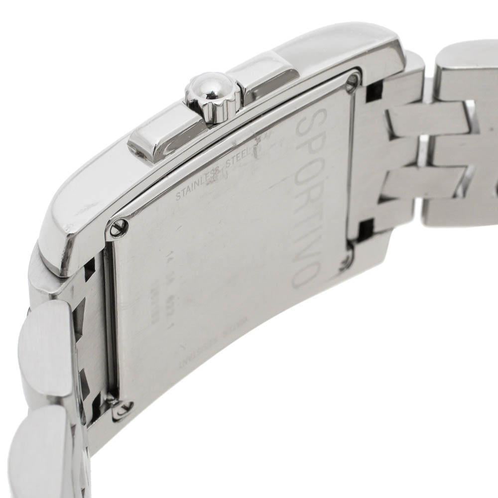Concord Silver White Stainless Steel Sportivo 14.36.622.1 Men's Wristwatch 26 mm In Fair Condition In Dubai, Al Qouz 2