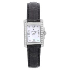 Vintage Concord Sportivo Steel MOP Diamond Dial Quartz Ladies Watch 14.25.662.1