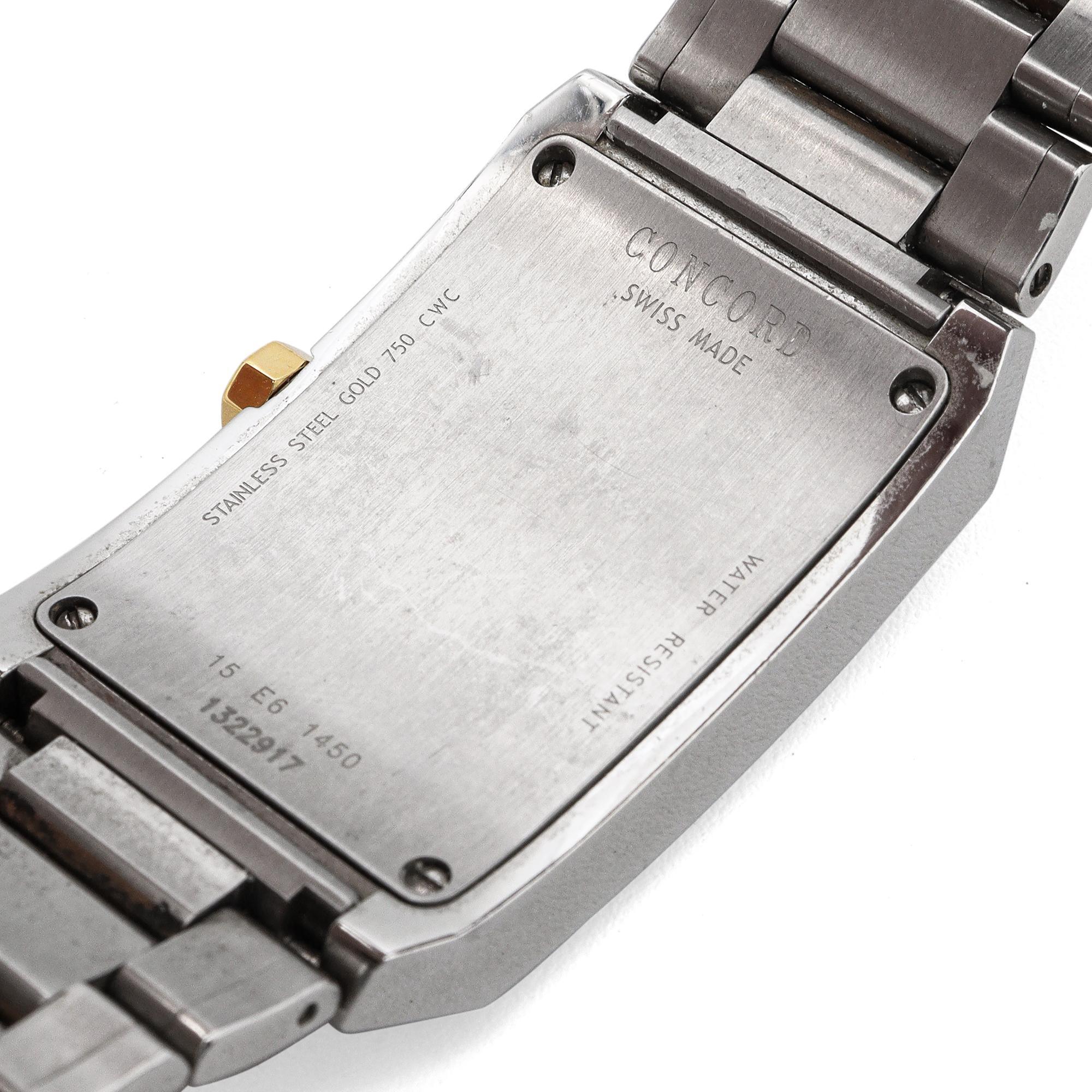 Concord Stainless Steel Quartz Men's Watch Ref. 15.E6.1450 1