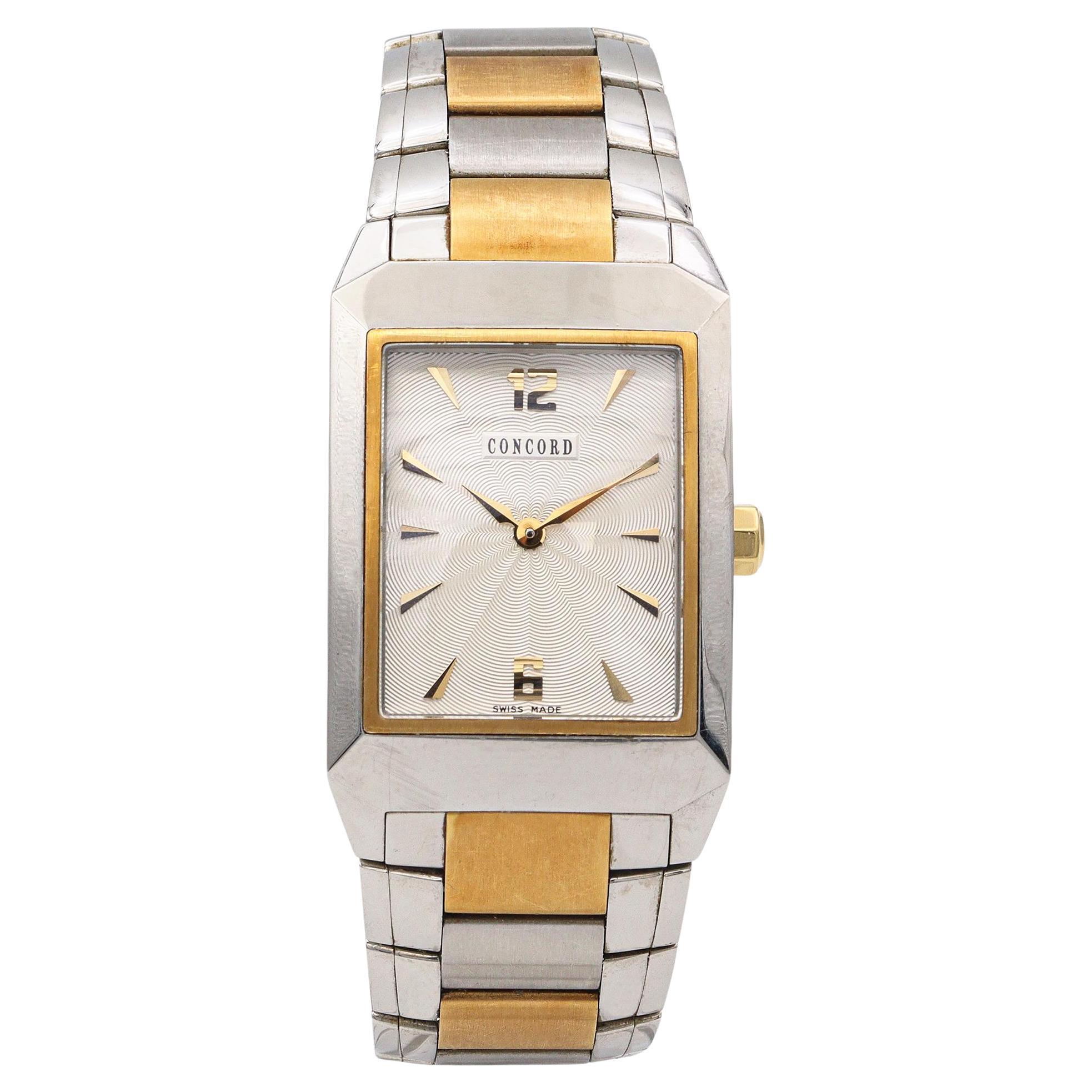 Concord Stainless Steel Quartz Herrenuhr Ref. 15.E6.1450