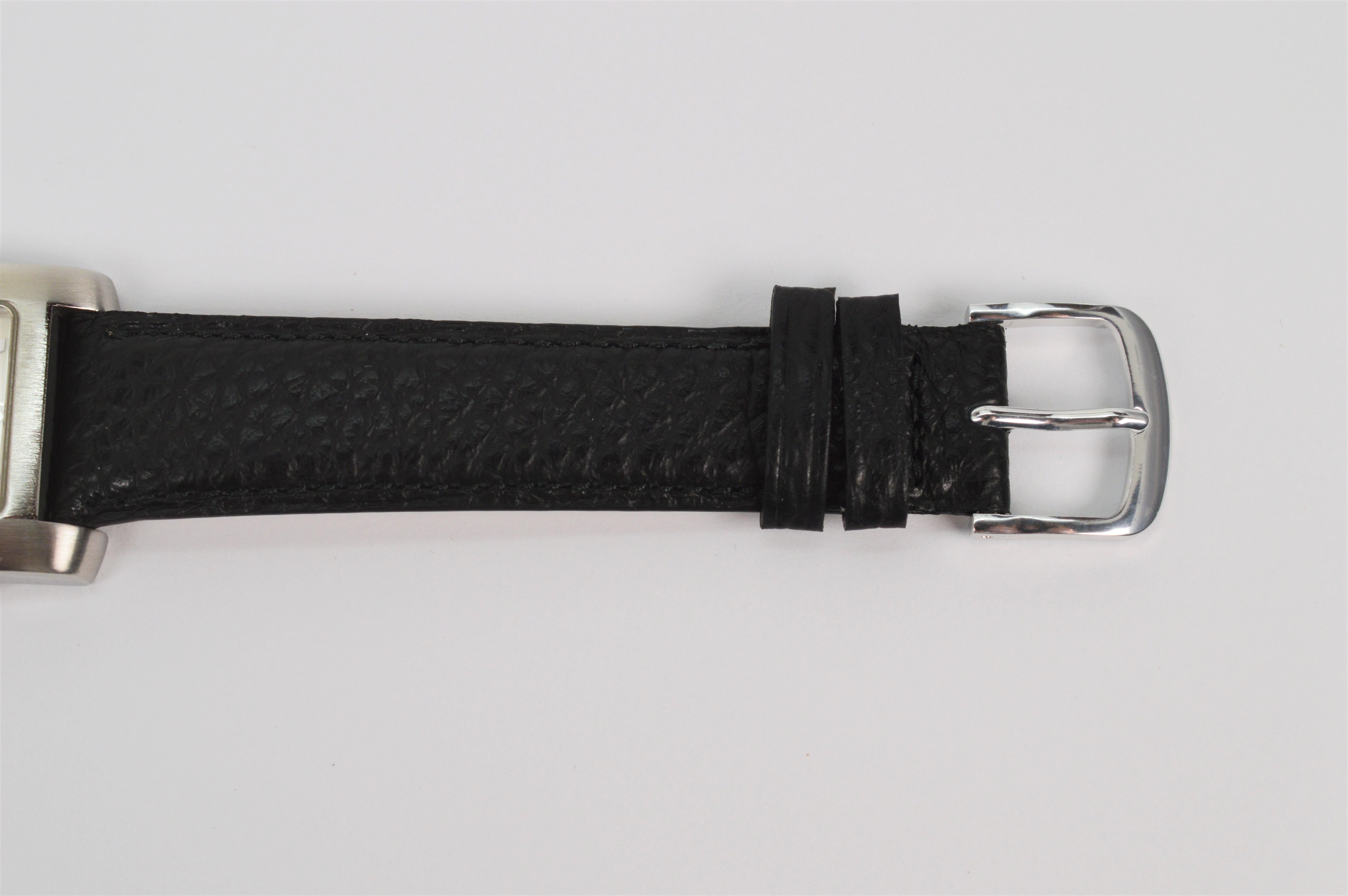 Concord Steel Sportivo Quartz Wrist Watch In Excellent Condition In Mount Kisco, NY