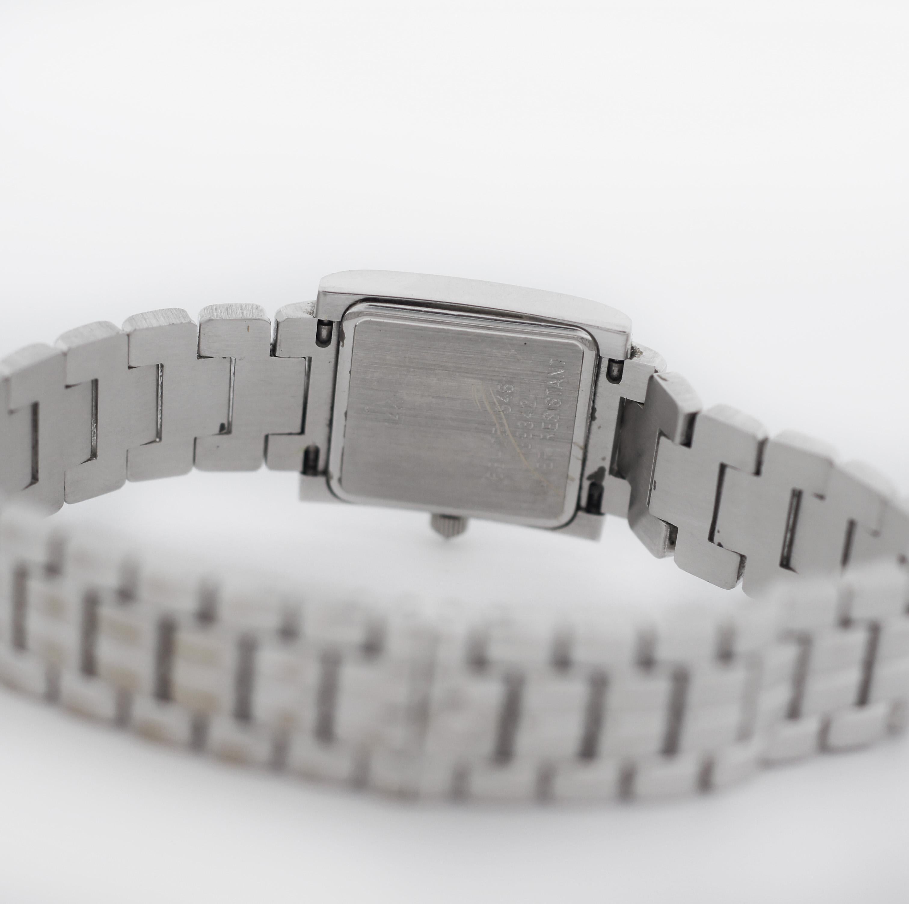 Concord Veneto 14K Weißgold-Uhr aus Perlmutt mit Diamanten Damen