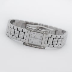 Concord Veneto 14K Weißgold-Uhr aus Perlmutt mit Diamanten