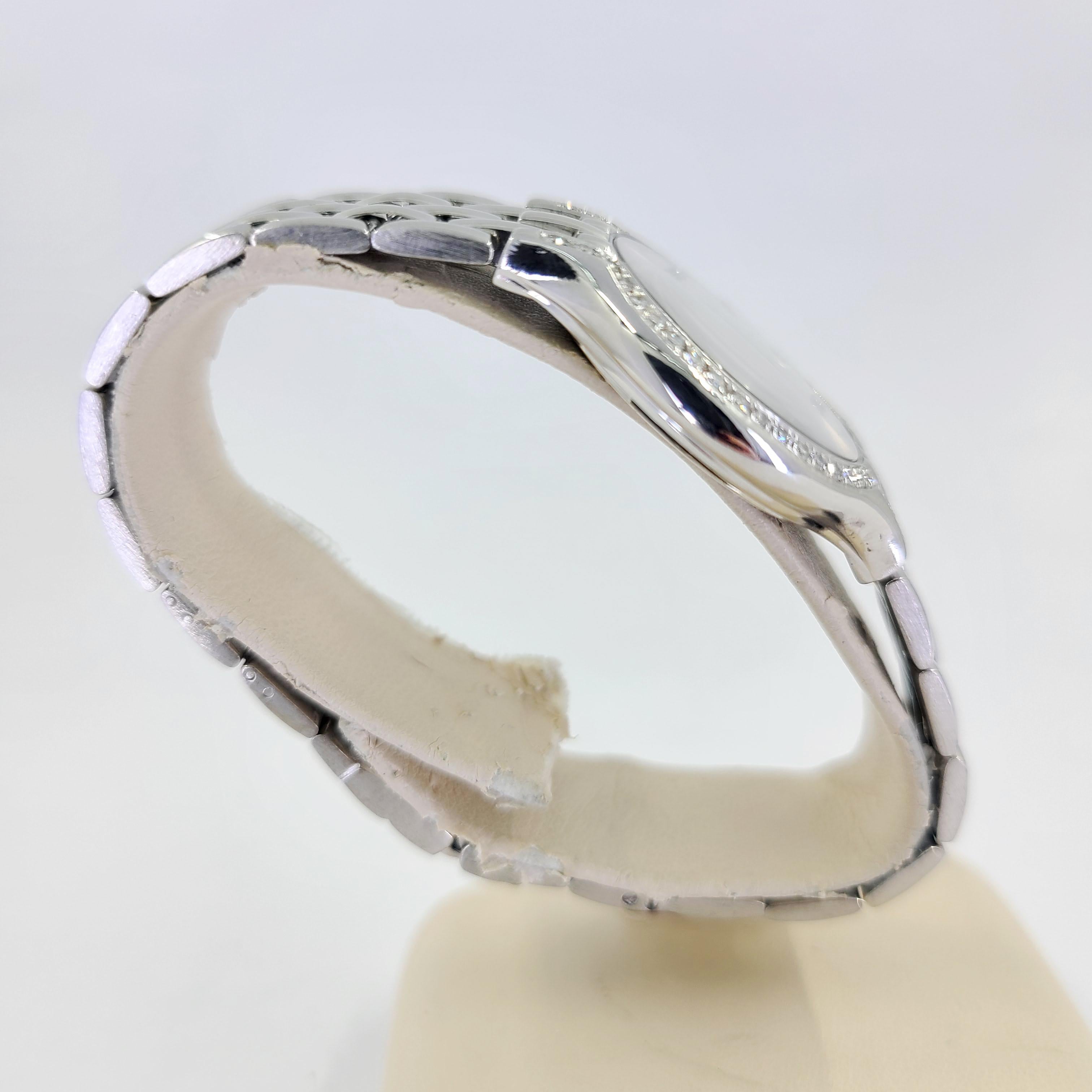 Concord White Gold Les Palais Diamond Wristwatch In Good Condition In Coral Gables, FL