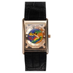 Concord Year of Dragon Enamel Dial Watch in 18K Rose Gold, 1998