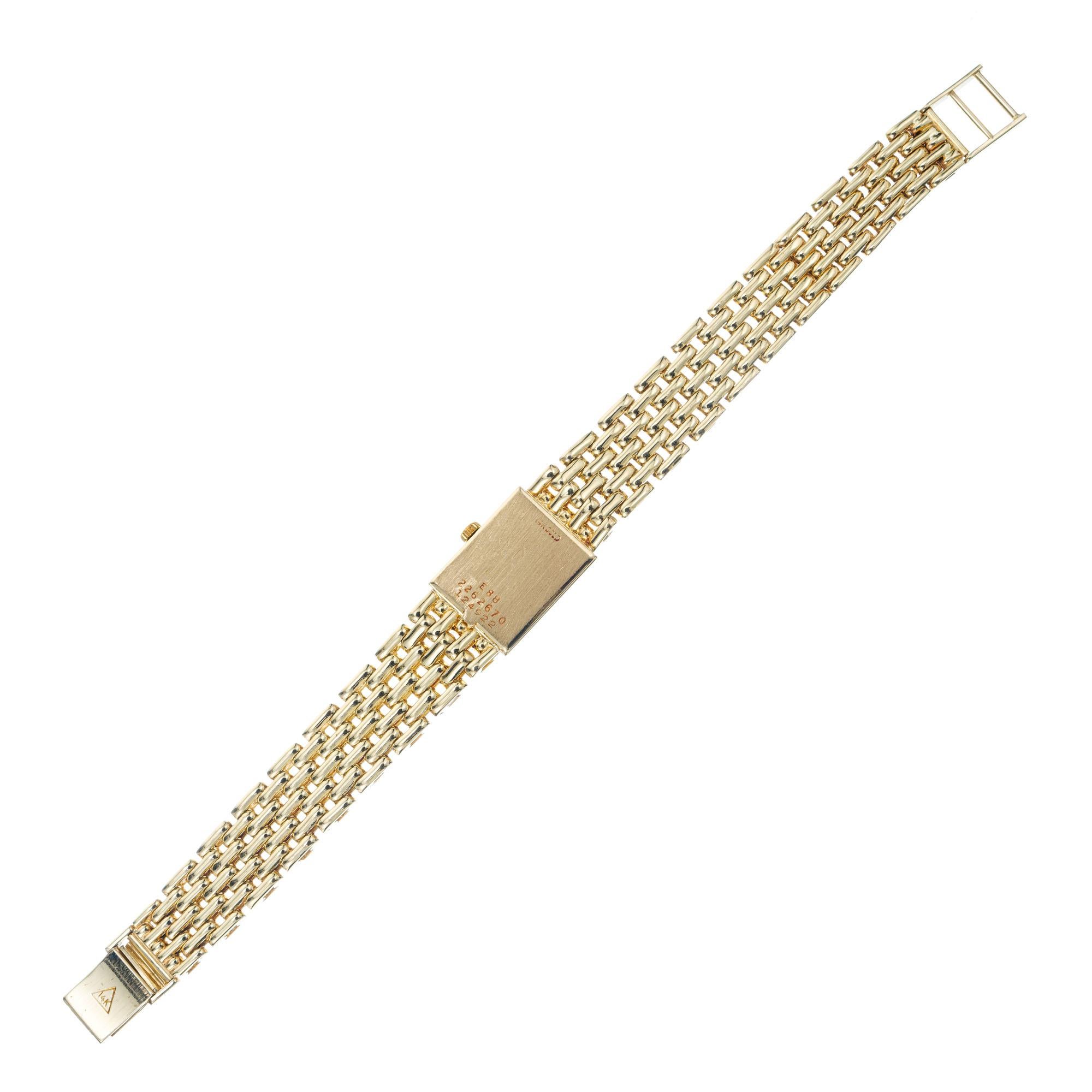 concord 18k gold watch