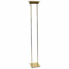 Concorde Brass Floor Lamp by Marco Zotta, 1980