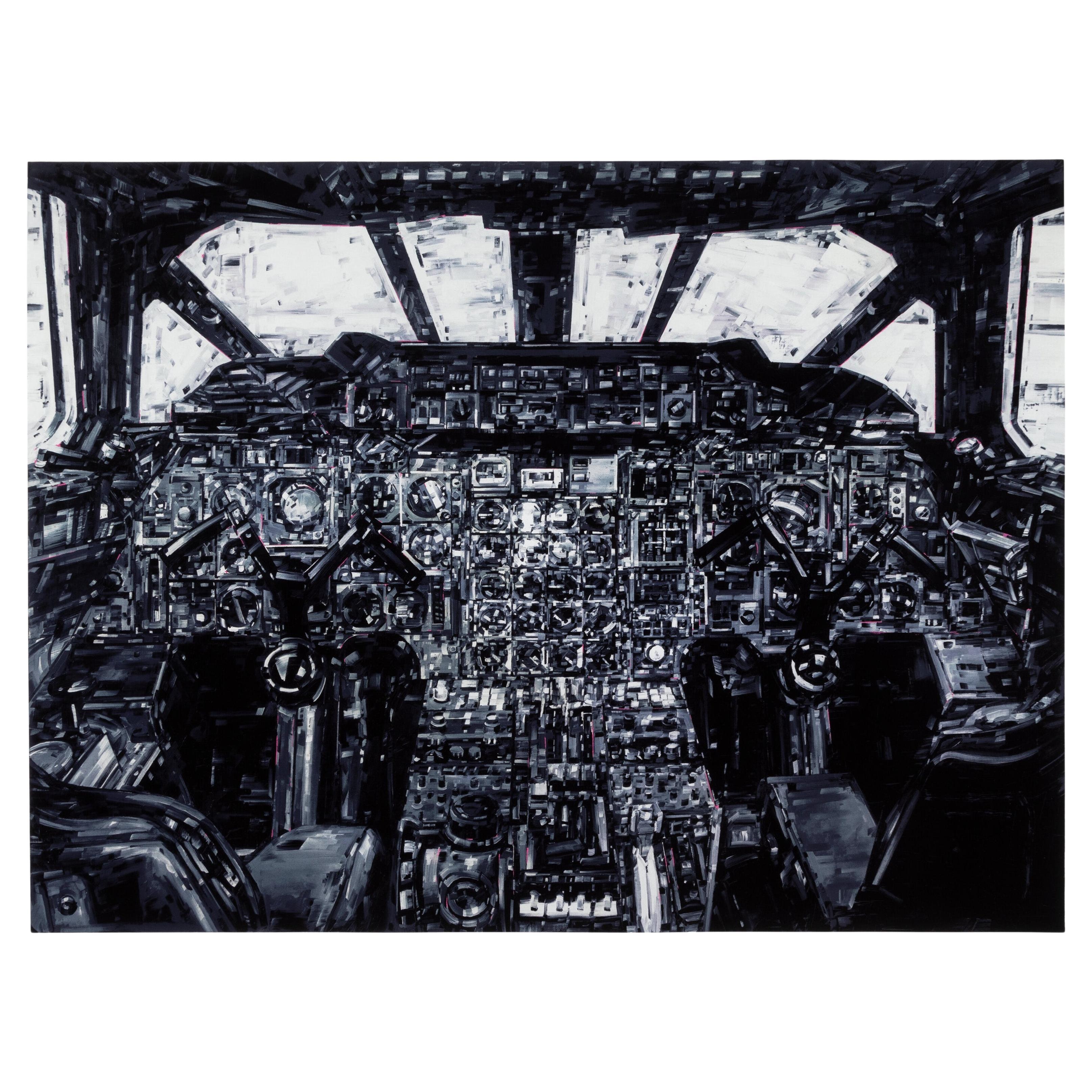Concorde by Michael Kagan 2021 Signed Screenprint 40/100 For Sale