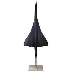Concorde Model Black Sculpture
