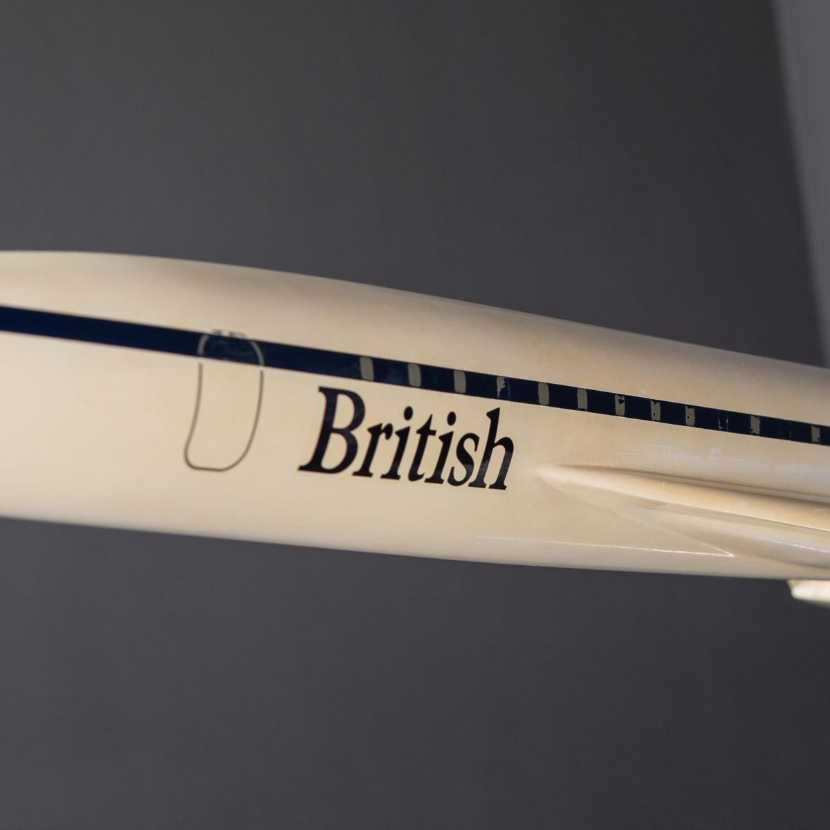 Concorde Model Made by Space Models, England, c.1990 In Good Condition In Royal Tunbridge Wells, Kent