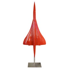 Concorde Model Red Sculpture