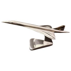 Modello Concorde di aereo supersonico