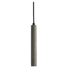 Concrete and Aluminum Pendant Lamp, “Bang, ”  from Concrete Collection