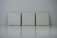 Concrete Art Drawings by Nelly Rudin – Set of 3