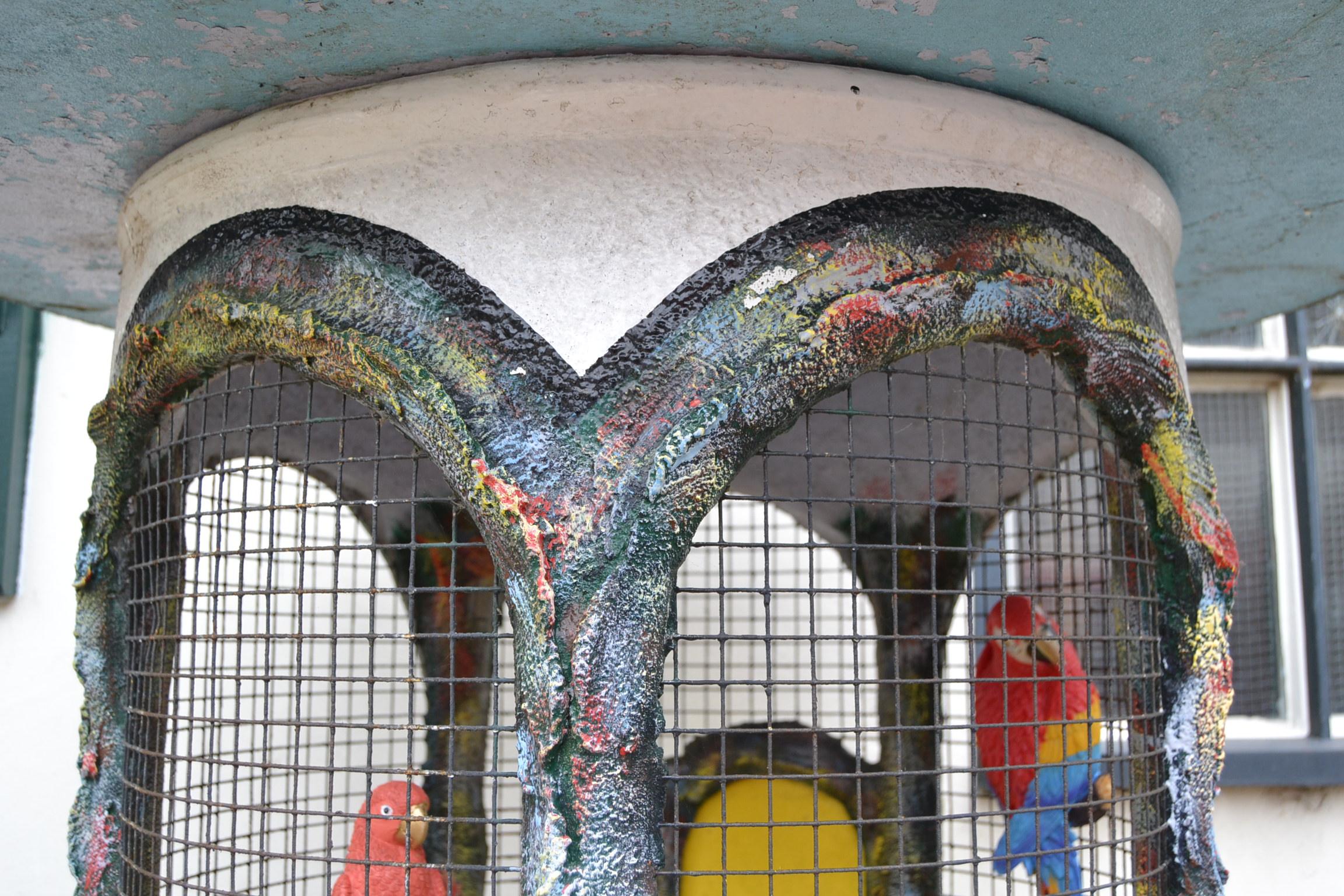 Concrete Birdcage for Garden or Patio, France, 1970s 4