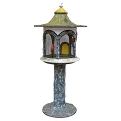 Concrete Birdcage for Garden or Patio, France, 1970s