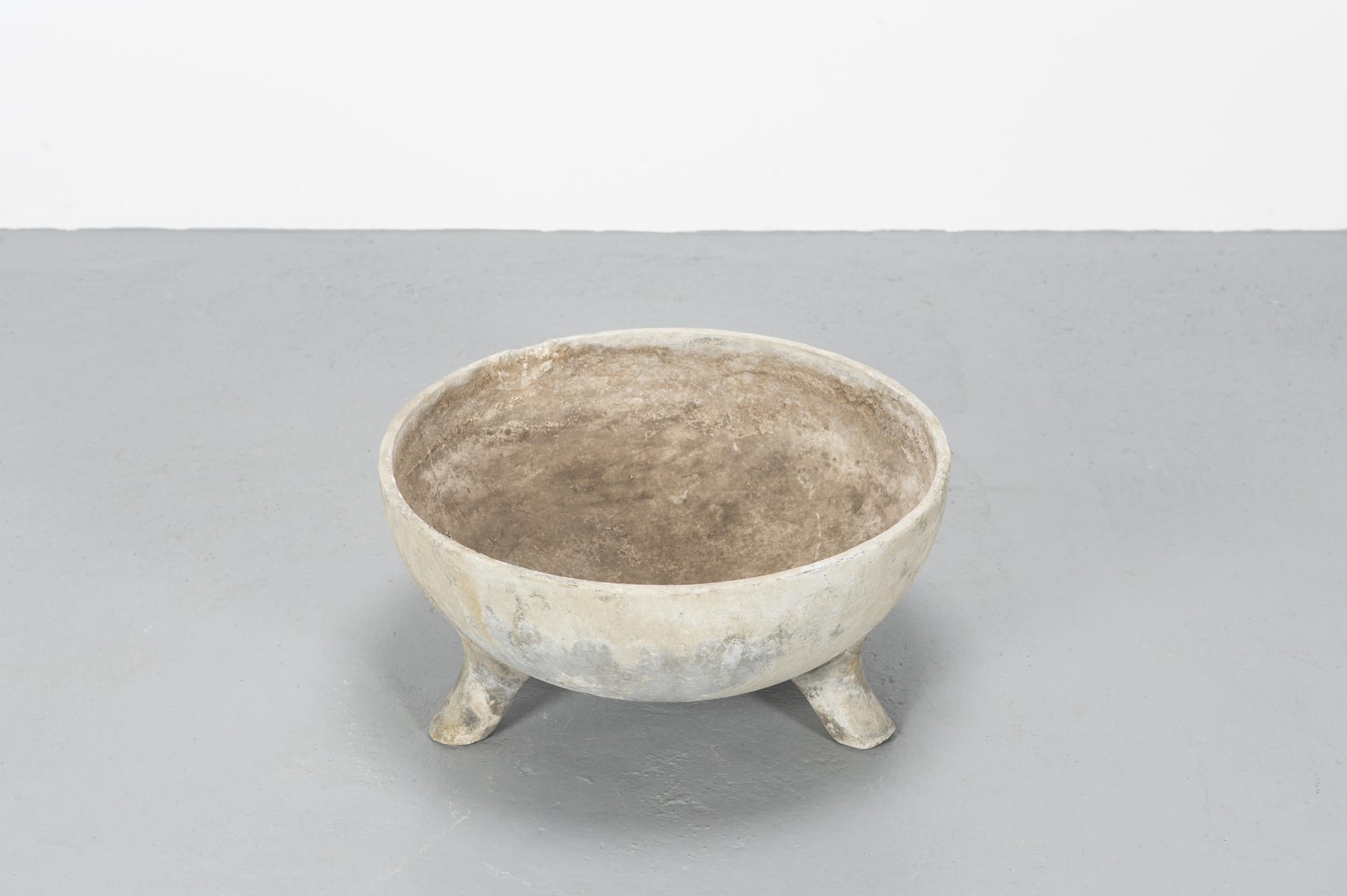 Concrete Bowl Planters by Willy Guhl for Eternit 1