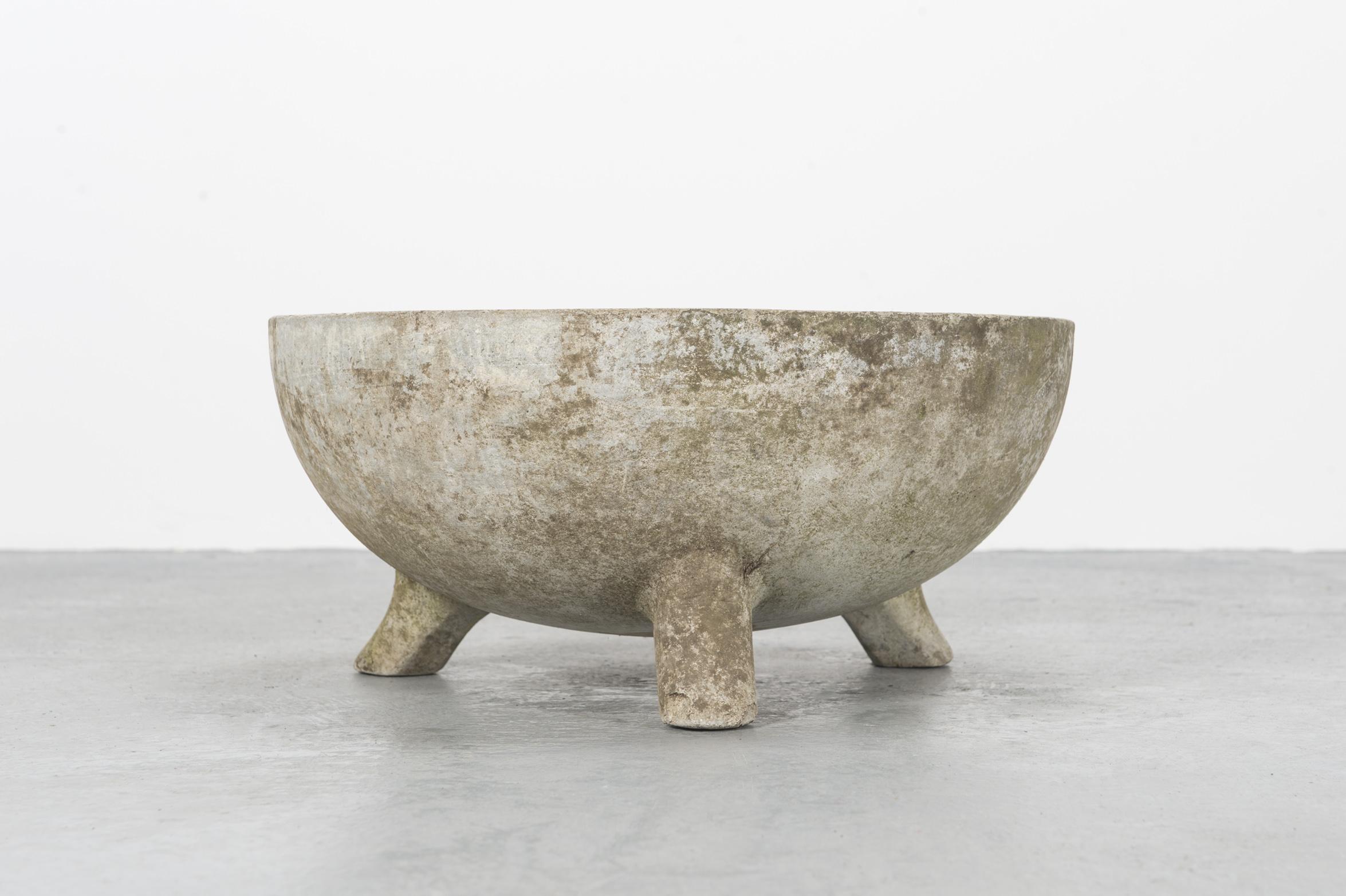 Concrete Bowl Planters by Willy Guhl for Eternit 2