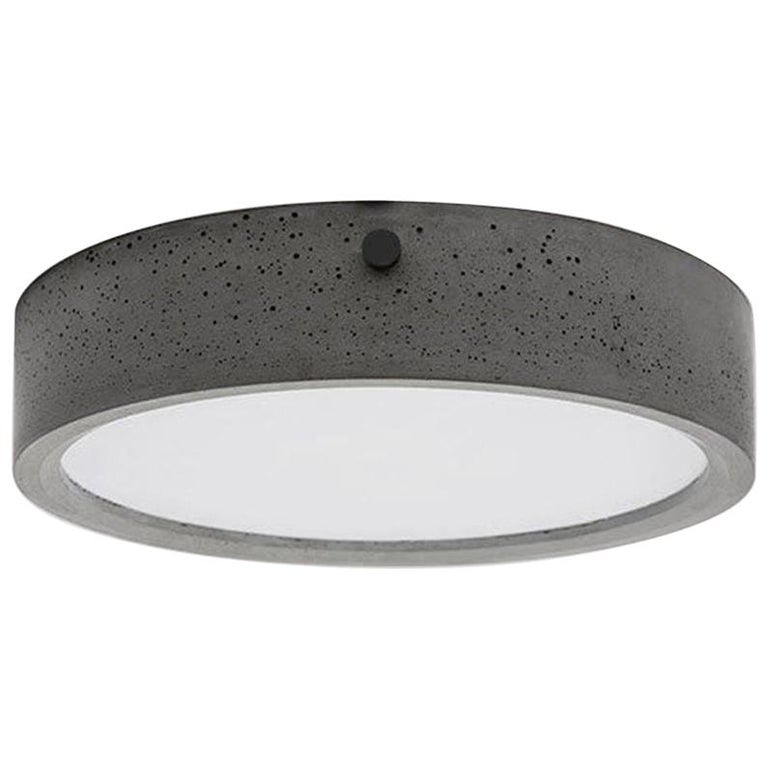 Concrete Ceiling Light 'Huan' 'medium' For Sale at 1stDibs