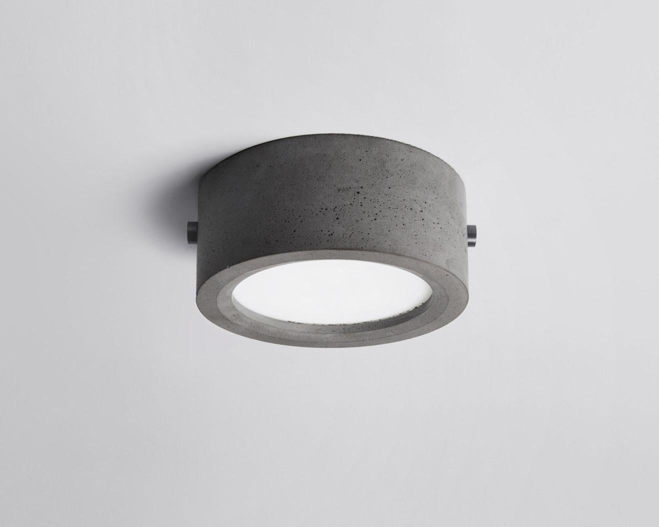 'Huan' concrete lighting designed by Cantonese studio Bentu Design

Dimensions: Ø13.8 x 6 cm
Light source: LED Panel 10W 85-240V 1000LM (US compatibility)


Bentu Design's furniture derives its uniqueness from the simplicity of its forms and