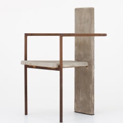 Silla de hormigón de Jonas Bohlin