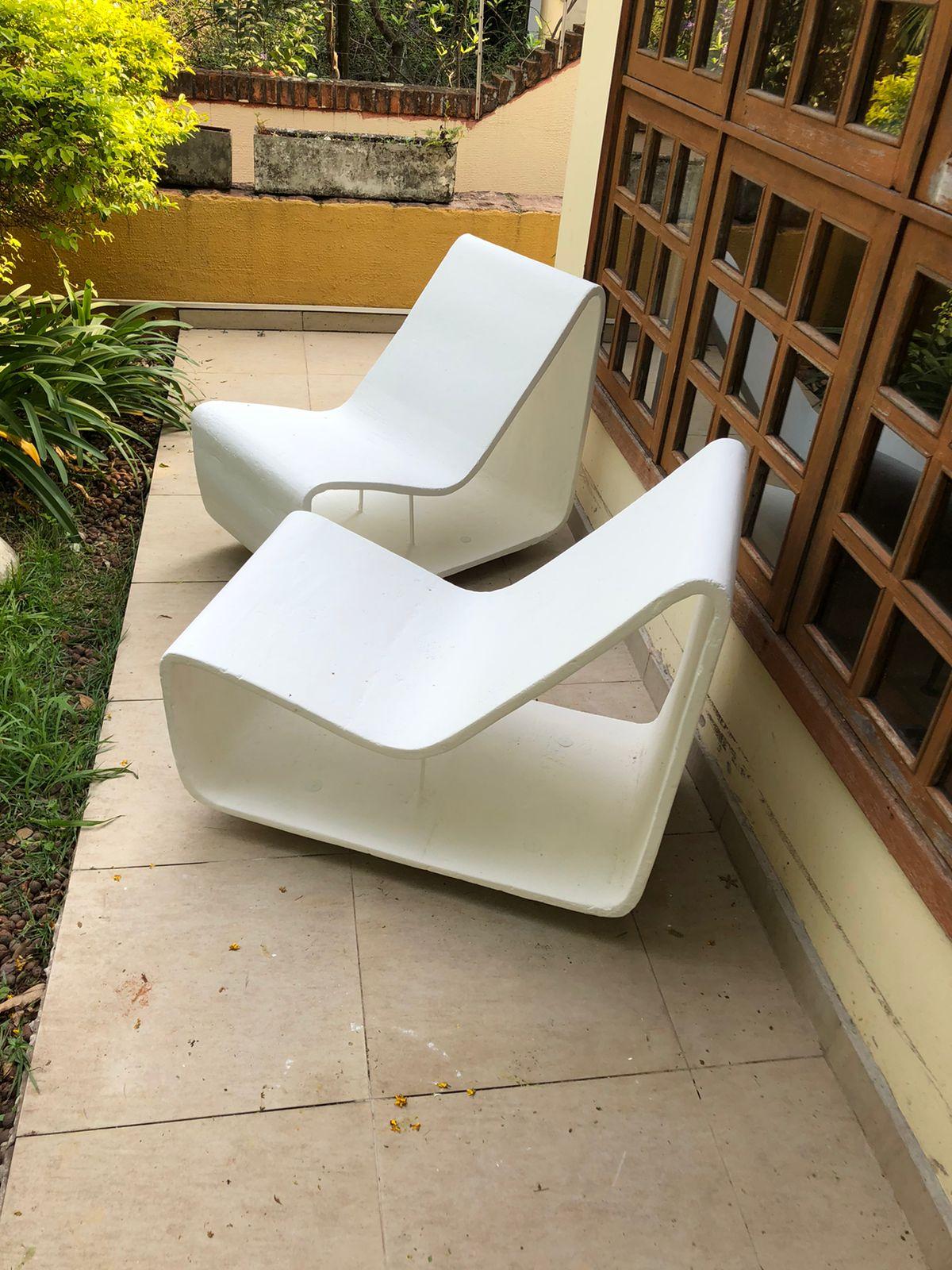 Brazilian Concrete Chair by Willy Guhl for Eternit For Sale