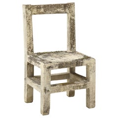 Concrete Chair, France, c. 1950