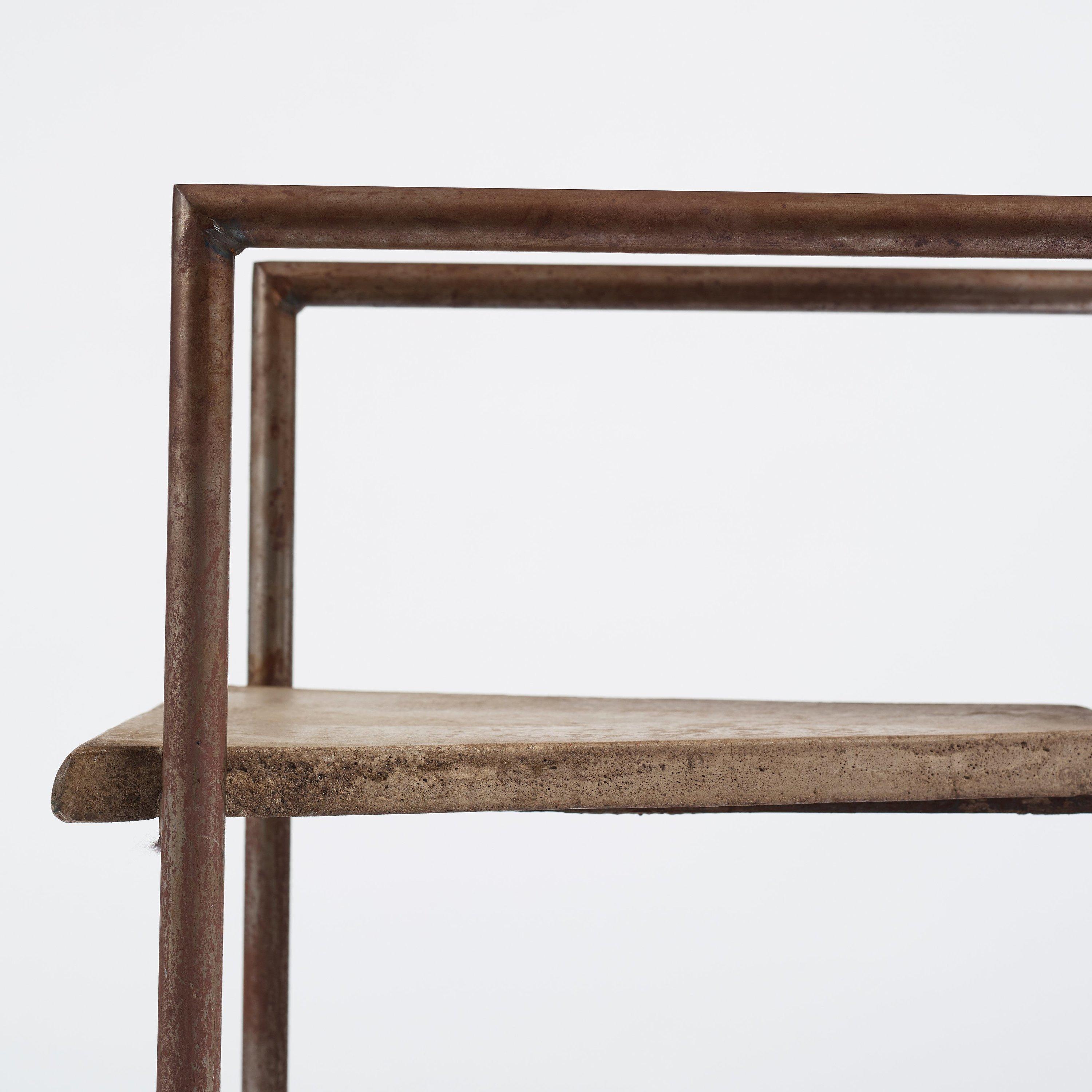 Concrete Chair Jonas Bohlin, 1980's For Sale 8