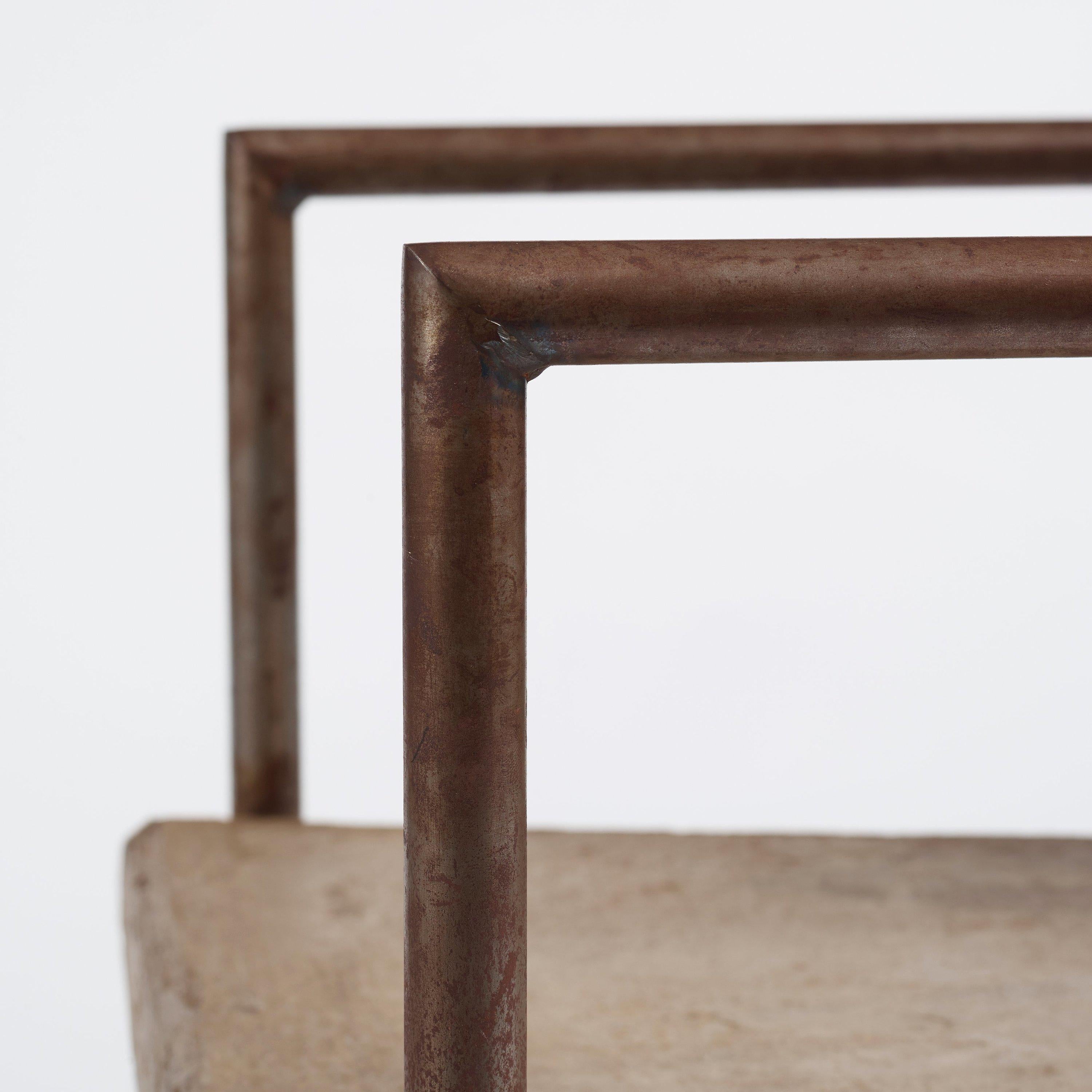 Concrete Chair Jonas Bohlin, 1980's For Sale 1