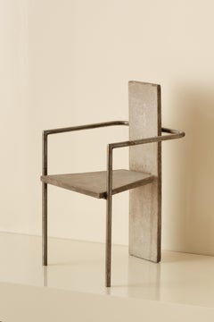 Concrete Chair Jonas Bohlin, Sweden, 1980s