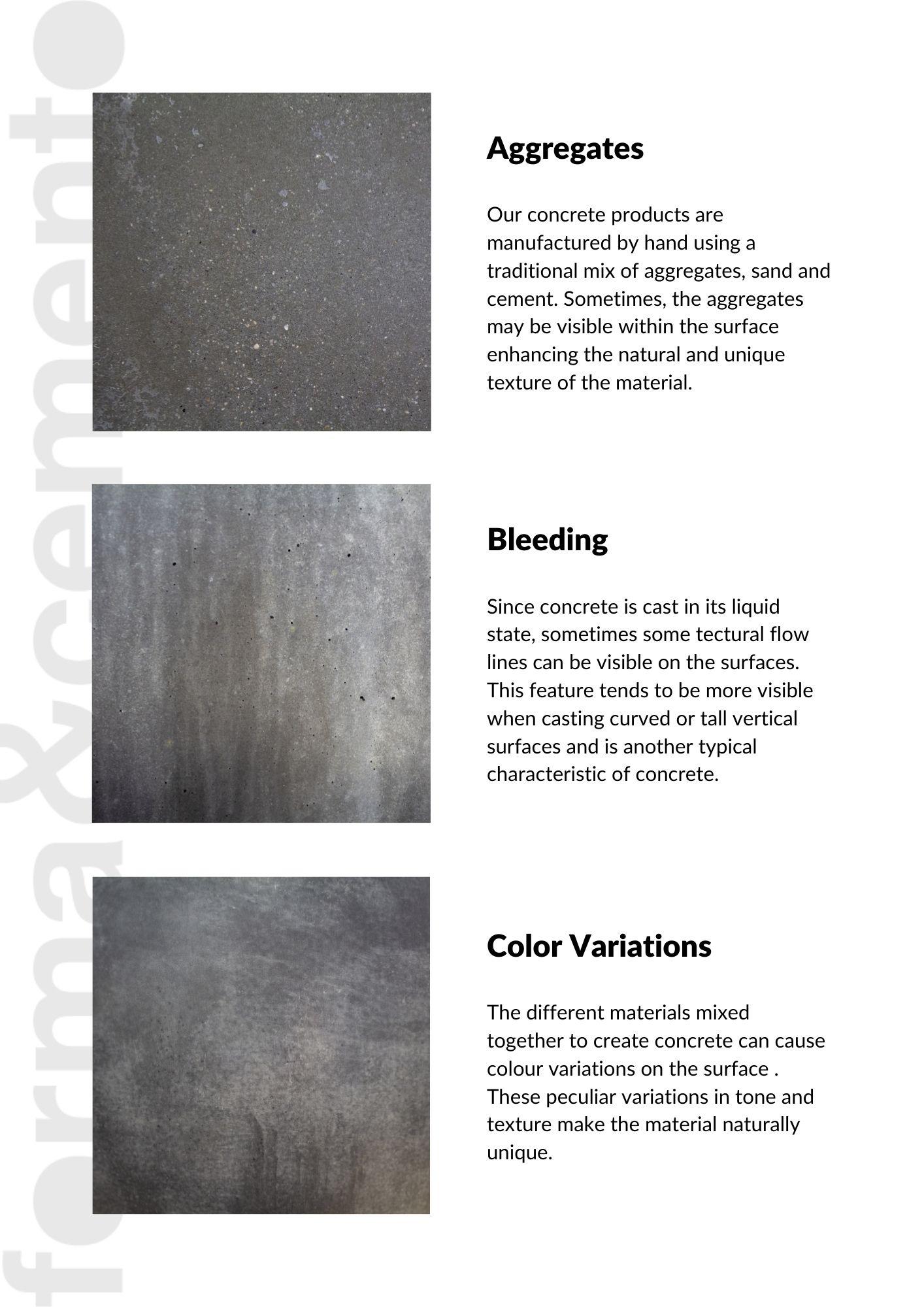 Table de salle à manger circulaire LAOBAN Ultra High Performance Cement Dark Mortar en vente 3