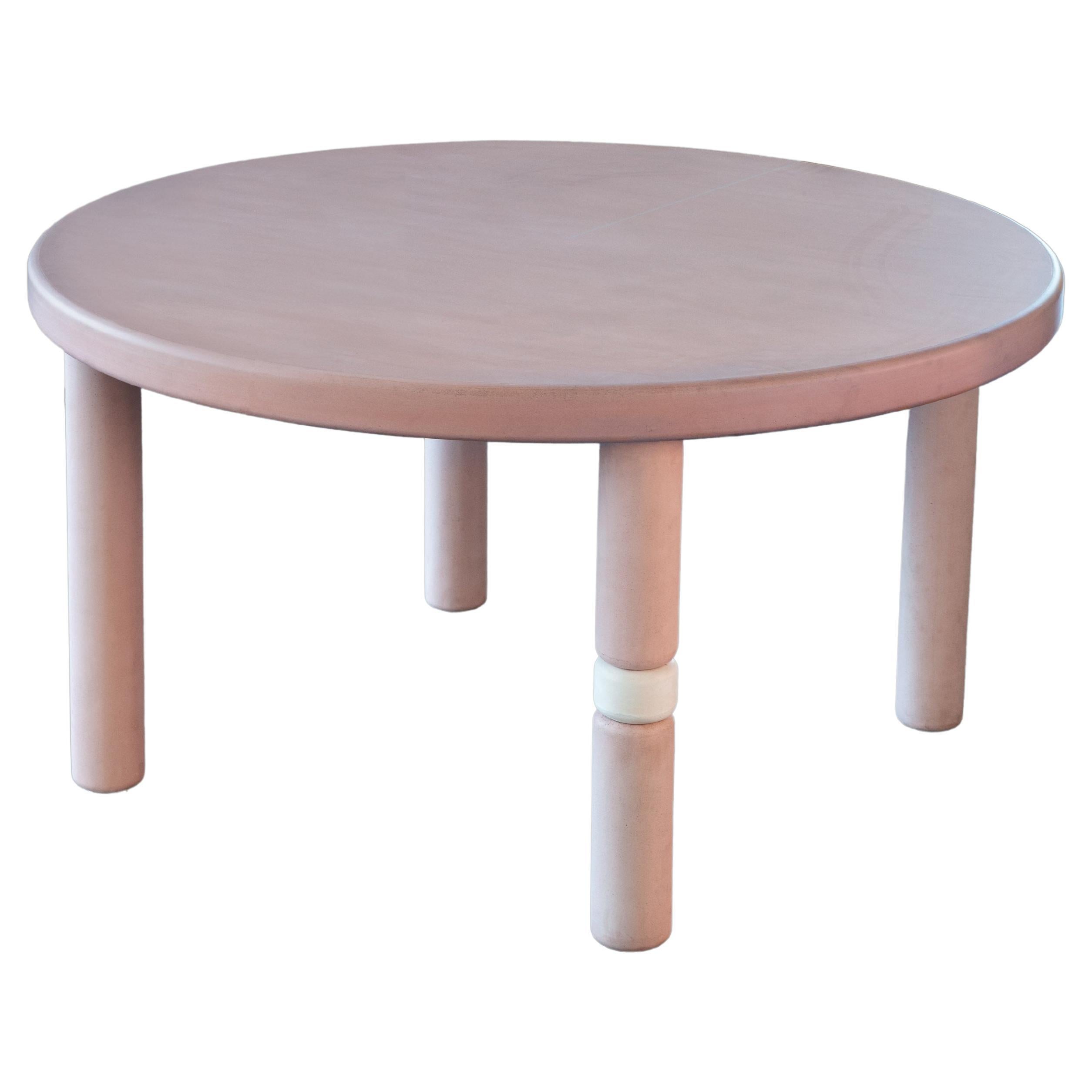 Table circulaire en béton, Collection Flipper Studio Irvine pour Forma & Cemento  en vente