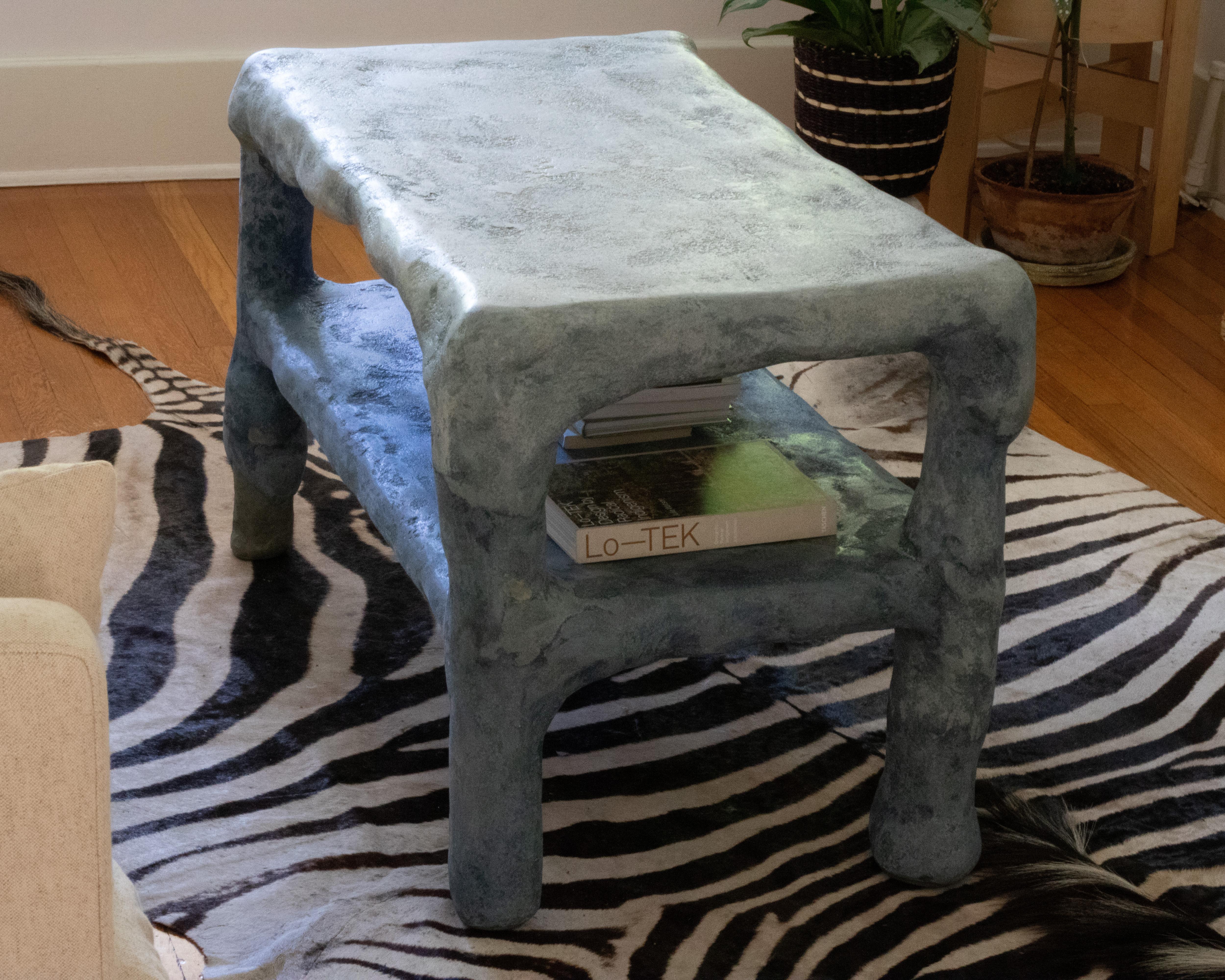 Concrete Denim Coffee Table In New Condition For Sale In Los Angeles, CA