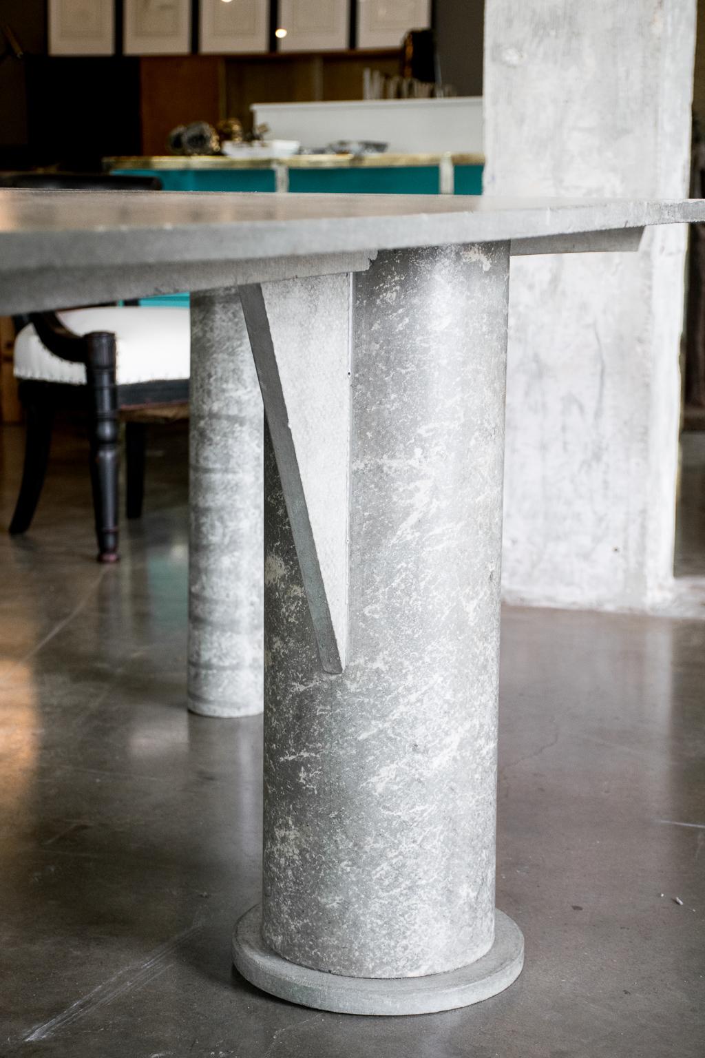 Concrete Desk, Italy, 1980s 1