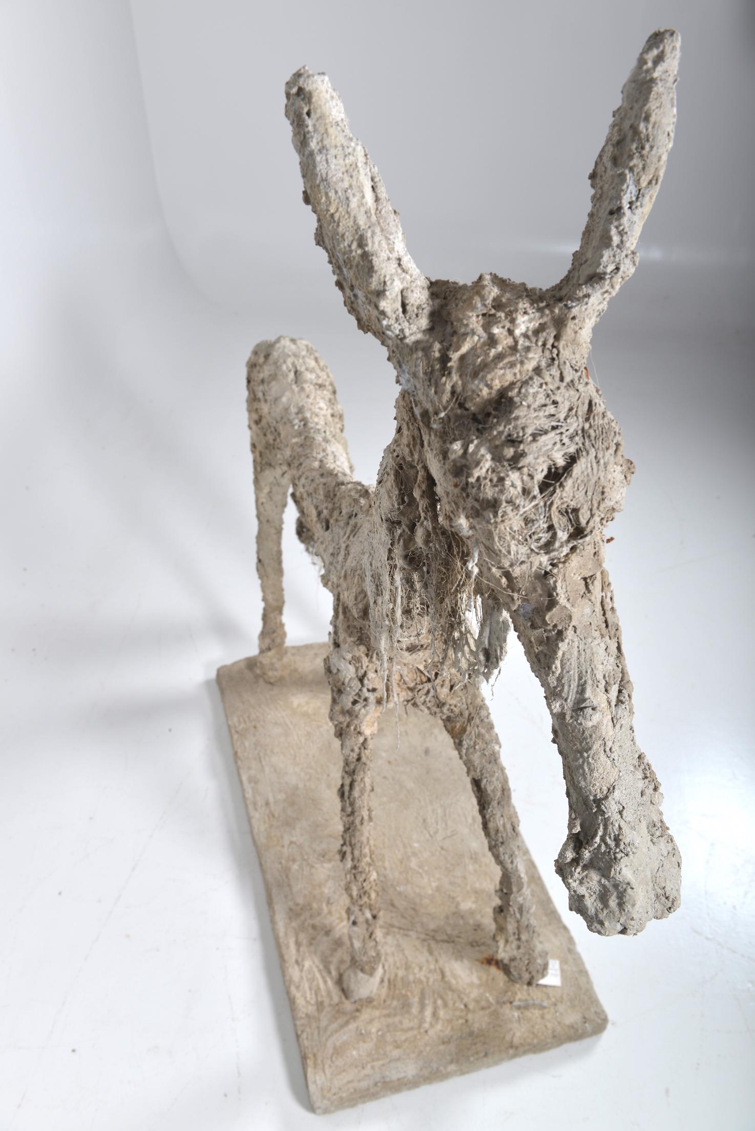 Concrete Donkey Signed R.Dubos, France, 1970s For Sale 4