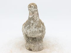 Concrete Dove Garden Ornament, England 20th Century