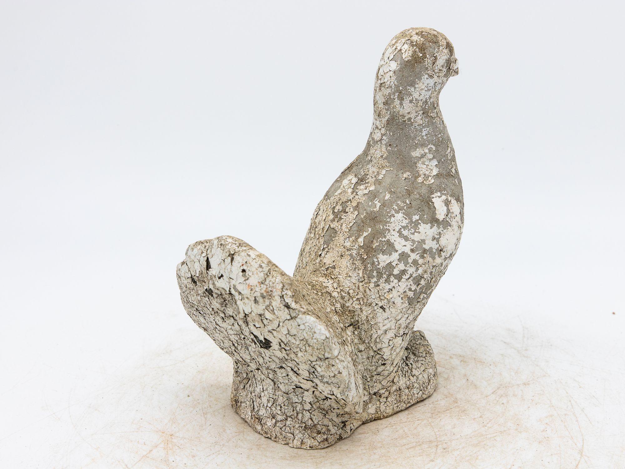 Concrete Dove Garden Ornament, England 20th Century For Sale 1