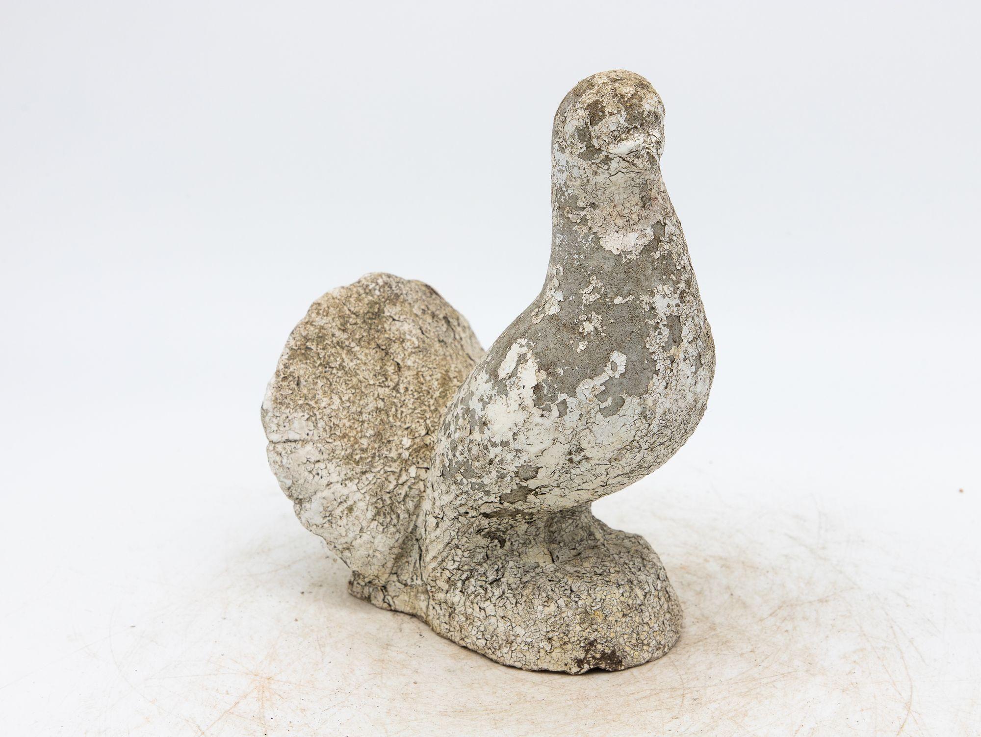 Concrete Dove Garden Ornament, England 20th Century For Sale 3