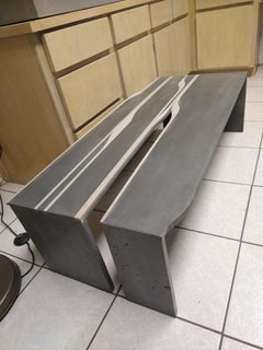 Concrete Drip Coffee Table